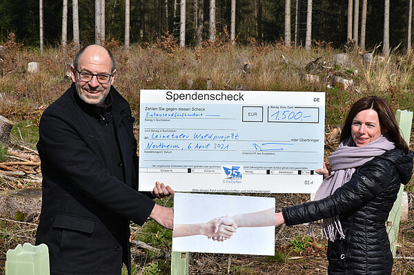 DeDeNet Soziales Engagement Leintaler Waldprojekt