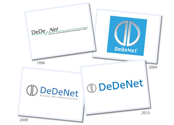 DeDeNet Logo Chronik